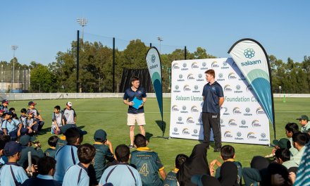 Building confidence through sport: The launch of the Salaam Usman Khawaja Foundation Cup