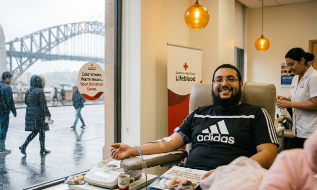 Cold winter, warm hearts: The life-saving miracle flowing through Sydney’s veins