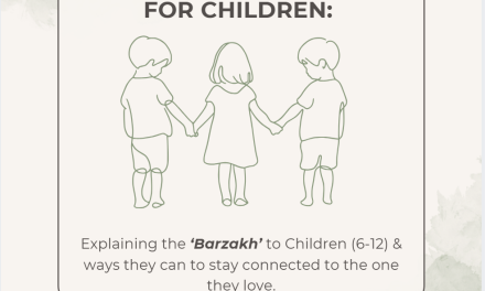 Islamic Grief Support Booklet for children  and families