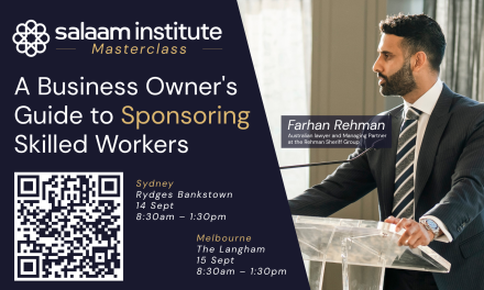 Salaam Institute Masterclasses to help businesses navigate skilled worker sponsorship
