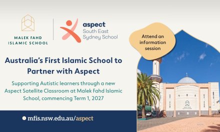 Malek Fahd Islamic School partners with Aspect to open new autism-specific classrooms