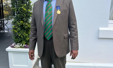 Professor Shahjahan Khan formally presented with Order of Australia Medal