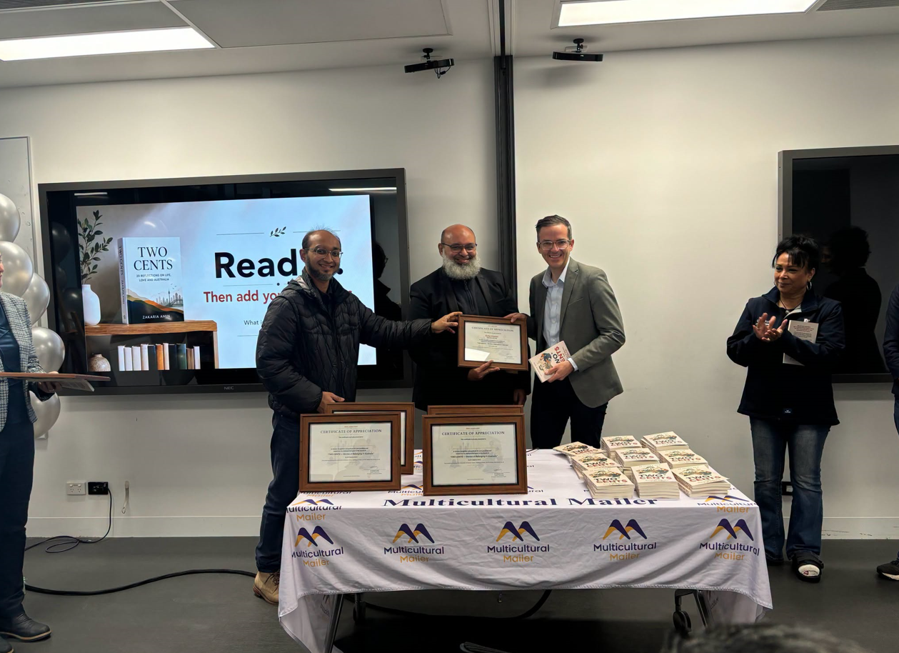 ‘Two Cents : Stories of Belonging in Australia’ book launch